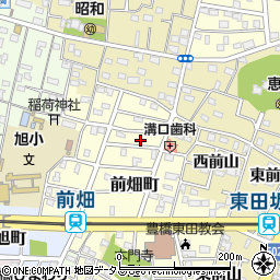 愛知県豊橋市前畑町30周辺の地図