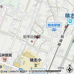 静岡県浜松市中央区積志町1557周辺の地図