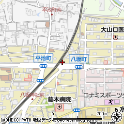 ニッポンレンタカー　関西代車センター周辺の地図