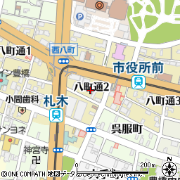 松米周辺の地図