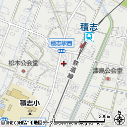 静岡県浜松市中央区積志町1457周辺の地図