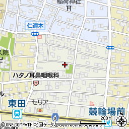 愛知県豊橋市上地町30周辺の地図