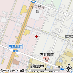 静岡県浜松市中央区有玉北町747周辺の地図