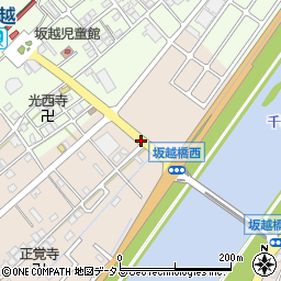 坂越駅口周辺の地図