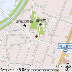 静岡県浜松市中央区有玉北町640周辺の地図