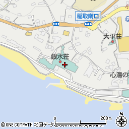 稲取銀水荘周辺の地図