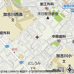 兵庫県加古川市加古川町本町96-4周辺の地図