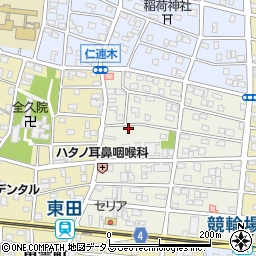 愛知県豊橋市上地町36周辺の地図