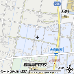 静岡県浜松市中央区大島町1555周辺の地図
