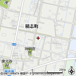 静岡県浜松市中央区積志町910周辺の地図