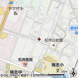 静岡県浜松市中央区積志町1629周辺の地図