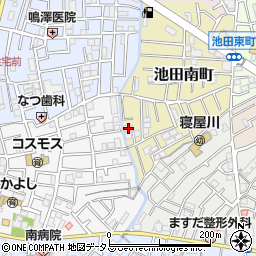 吉田文化周辺の地図