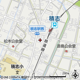 静岡県浜松市中央区積志町1456周辺の地図
