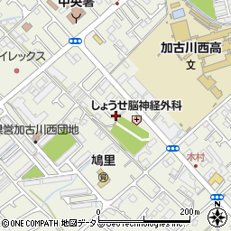 兵庫県加古川市加古川町本町144周辺の地図
