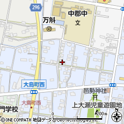 静岡県浜松市中央区大島町1370周辺の地図