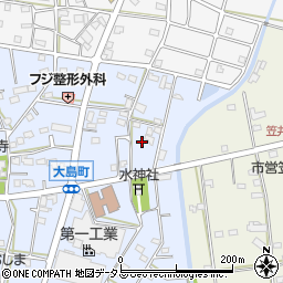静岡県浜松市中央区大島町31周辺の地図