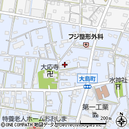静岡県浜松市中央区大島町1022周辺の地図