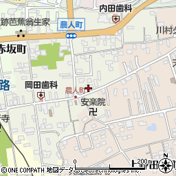 三重県伊賀市上野農人町503周辺の地図