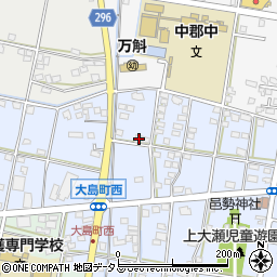 静岡県浜松市中央区大島町1468周辺の地図
