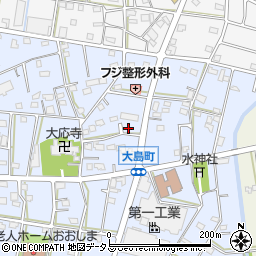 静岡県浜松市中央区大島町1027周辺の地図