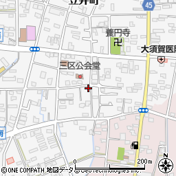 静岡県浜松市中央区笠井町919周辺の地図