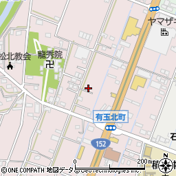 静岡県浜松市中央区有玉北町712周辺の地図