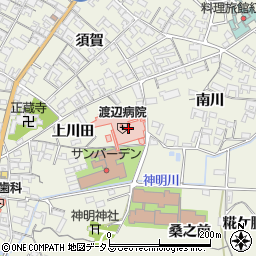 医療法人瑞心会渡辺病院周辺の地図