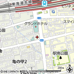 スルガ銀行掛川支店周辺の地図
