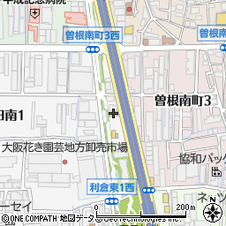 ローソン豊中原田南一丁目店周辺の地図