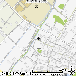 兵庫県加古川市野口町水足1288周辺の地図