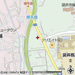 静岡県袋井市久能2289-1周辺の地図