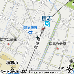 静岡県浜松市中央区積志町1453周辺の地図