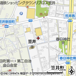 静岡県浜松市中央区笠井町1259周辺の地図