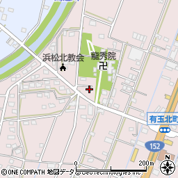静岡県浜松市中央区有玉北町643周辺の地図