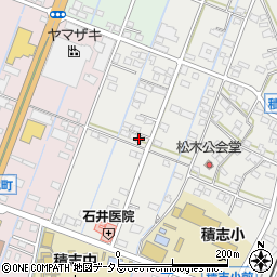 静岡県浜松市中央区積志町1663周辺の地図