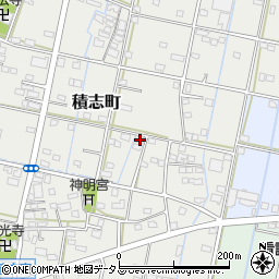 静岡県浜松市中央区積志町937周辺の地図