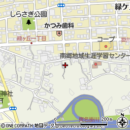 静岡県掛川市上張217周辺の地図
