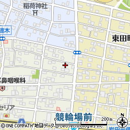 愛知県豊橋市上地町89周辺の地図