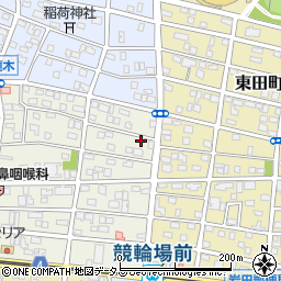 愛知県豊橋市上地町89-2周辺の地図