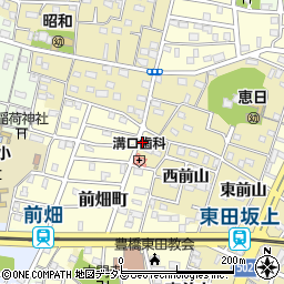 愛知県豊橋市前畑町27周辺の地図