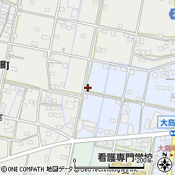 静岡県浜松市中央区大島町1585周辺の地図