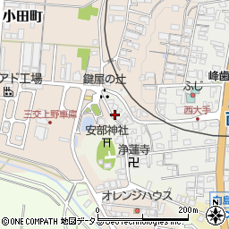 三重県伊賀市上野西大手町1226周辺の地図