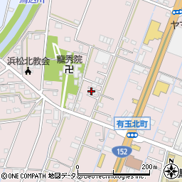 静岡県浜松市中央区有玉北町689周辺の地図