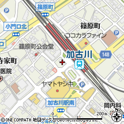 マツモトキヨシ加古川駅前店周辺の地図