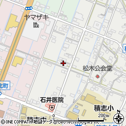 静岡県浜松市中央区積志町1664周辺の地図