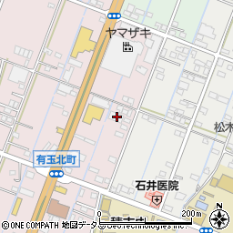 静岡県浜松市中央区有玉北町742周辺の地図