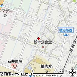 静岡県浜松市中央区積志町1616周辺の地図