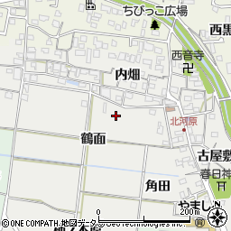 京都府木津川市山城町北河原周辺の地図