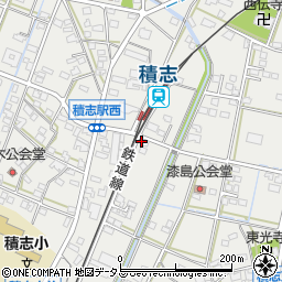 静岡県浜松市中央区積志町1451周辺の地図