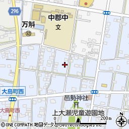 静岡県浜松市中央区大島町1351周辺の地図